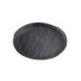 Блюдо 33см фарфор Slatestone черный круглое WL-661129/A (2/12)