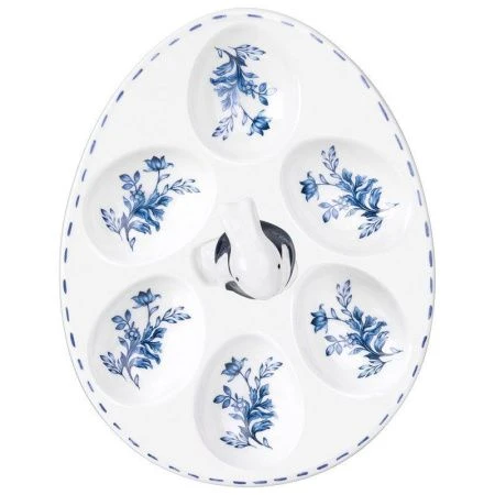 Подставка для яиц (на 6шт) 20,5*16*8см керамика Sunday (24)