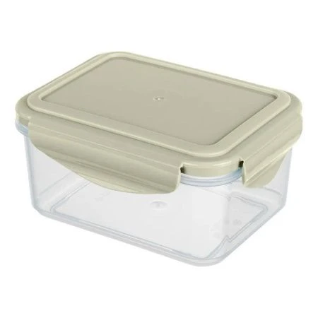 Контейнер пищевой СВЧ 500мл пластик SMART LOCK светло-серый 105*135*70мм (24)