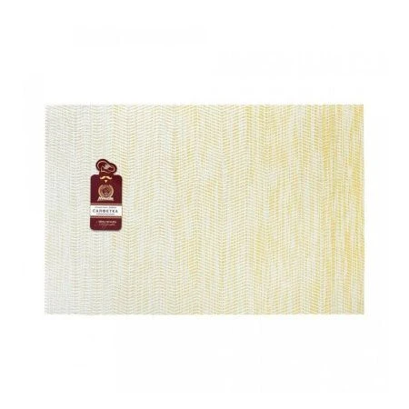 Салфетка сервировочная ПВХ 30*45см Геометрия лимон (24)