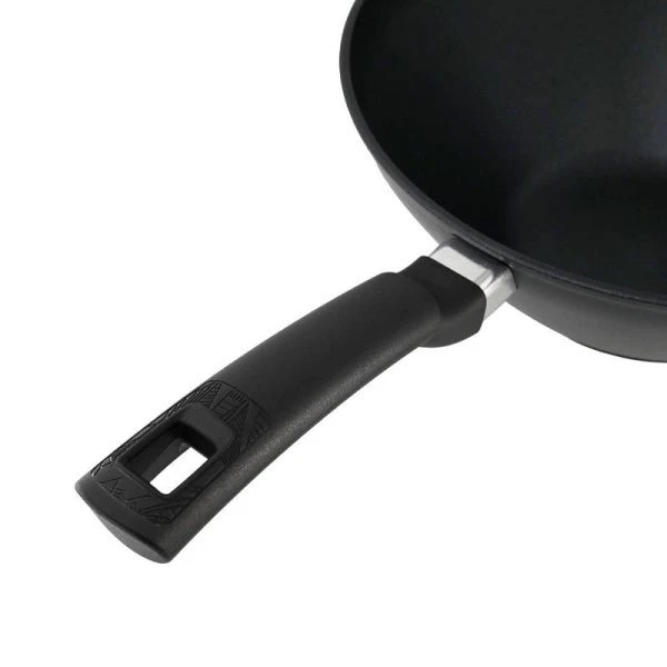 Сковорода-вок 28см алюминий АП литая ПОВАР ЛЮКС Лучшая цена PL35128 (6)