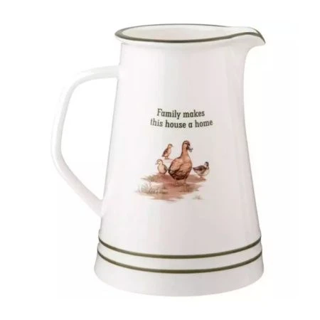 Кувшин 1900мл 21см фарфор Family House (12)
