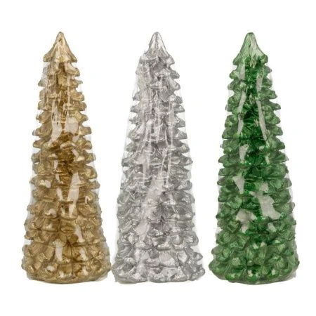 Свеча "Ель большая" 5х10 см лакированная, микс