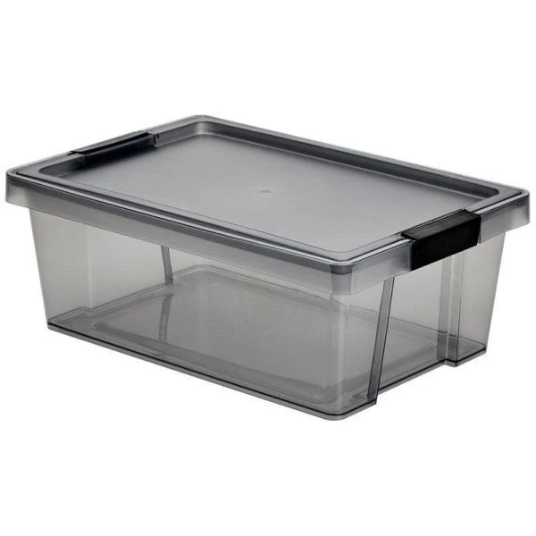 Контейнер для хранения 7,5л пластик ХЕНДИ черный прозрачный (17)