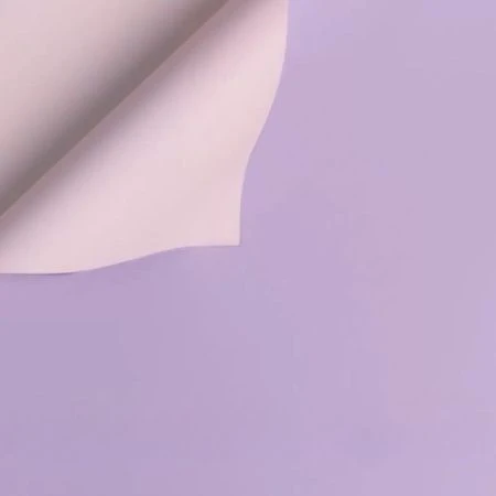 Пленка в рулоне матовая полипропилен 65мкр 58см*10м Самая нужная двухсторонняя сирен/бледно-роз (30)