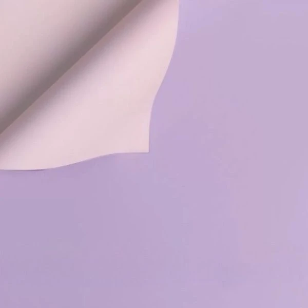 Пленка в рулоне матовая полипропилен 65мкр 58см*10м Самая нужная двухсторонняя сирен/бледно-роз (30)