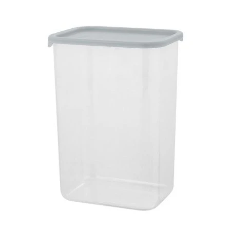 Банка для сыпучих продуктов 2л 140*105*195мм пластик Sugar&Spice прямоугольный с гибкой крышкой трюфель (8)