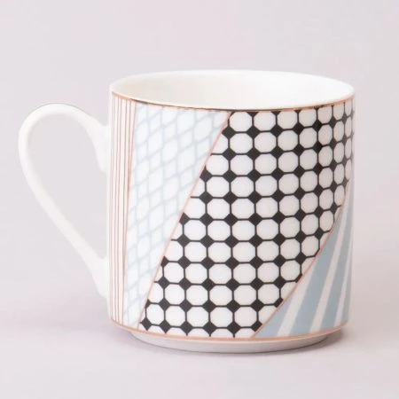 Кофейный набор 4пр фарфор Top Style на 2 персоны 180мл QY509-D204M-2 (18)