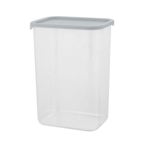 Банка для сыпучих продуктов 2л 140*105*195мм пластик Sugar&Spice прямоугольный с гибкой крышкой трюфель (8)