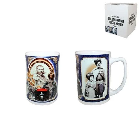 Кружка 420мл керамика ДОНСКИЕ КАЗАКИ ДКП-17-1