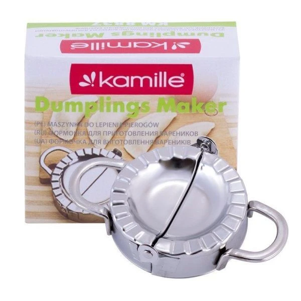 Форма для лепки вареников 13*8,5*3см нерж.сталь арт.8837 (48)