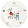 Тарелки мелкие набор 2шт 20см фарфор Winter Story десертные (18)
