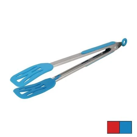 Щипцы кулинарные 33см силикон с нерж.ручками (144)