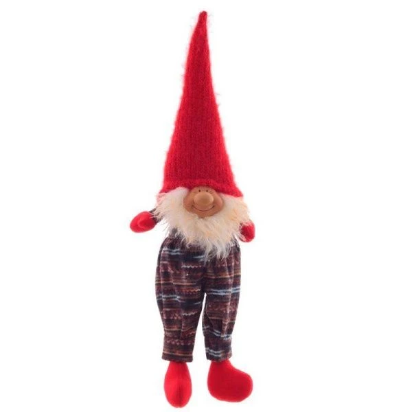 Игрушка мягкая Гном L18 W14 H58/24 см