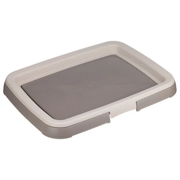 Лоток для собак под пеленку 45*34см пластик капучино (5)