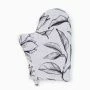 Прихватка-рукавица 100% хлопок 20*27см  Доляна Plant leaves  10744945