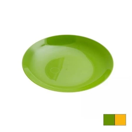 Тарелка 19см пластик круглая (35)