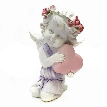 яяяСтатуэтка Ангелочек 6,2*4,5*8,6см PLA17557 (96)