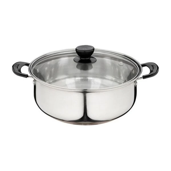 Набор посуды 3пр  (к.1,25/2,2л со стекл.крышками, ковш 1,25л без крышки) нерж.сталь (6) Набор посуды 3пр  (к.1,25/2,2л со стекл.крышками, ковш 1,25л без крышки) нерж.сталь (6)