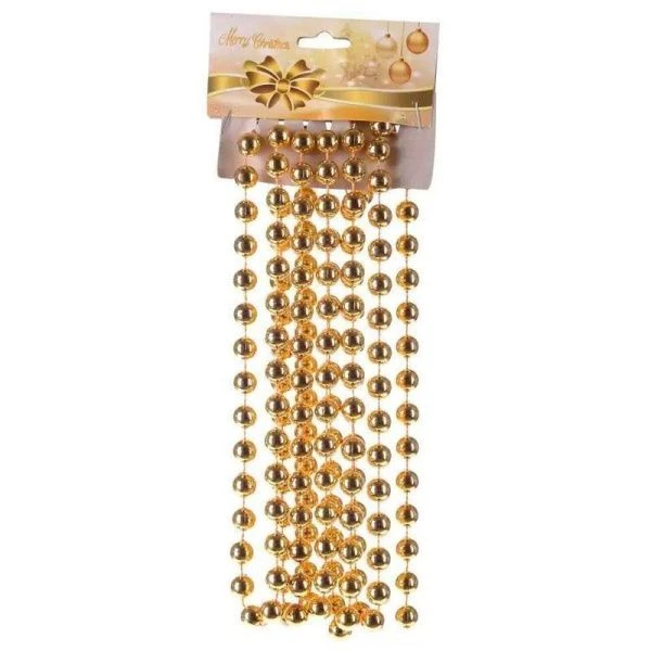 Украшение новогоднее Бусы D 1 см L271 W01 H1 см