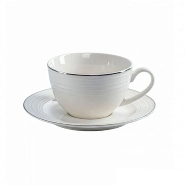 Чайный набор 2пр фарфор FIESTA на 1 персону 220мл TDS725 (12)