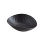 Салатник 19*15*6см фарфор SLATESTONE черный овальный WL-661119/A (3/36)