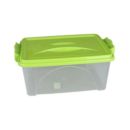 Контейнер для хранения 4,5л прямоугольный с ручками (10)