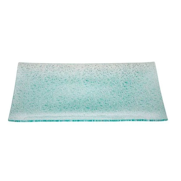 Блюдо 32*22см стекло AQUA прямоугольное