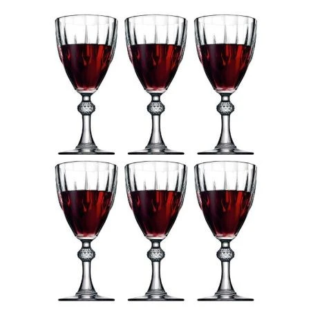 Бокалы для вина набор 6шт 245мл стекло ДАЙМОНД 44767В (4)