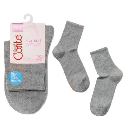 Носки жен. вискозные CE COMFORT (ангора) 14С-114СП, р.25-27, 000 серо-бежевый