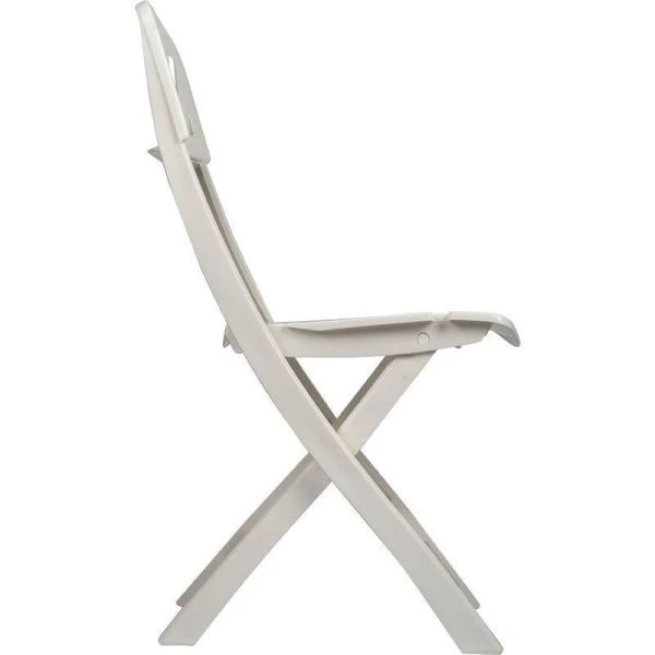 Стул складной 460*500*820мм пластик Decorona DeRiviera белый рассвет (max нагр. 100кг)(18)