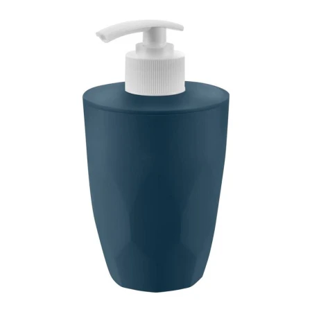 Дозатор для жидкого мыла 330мл 7,7*14,3см пластик космический серый (18)