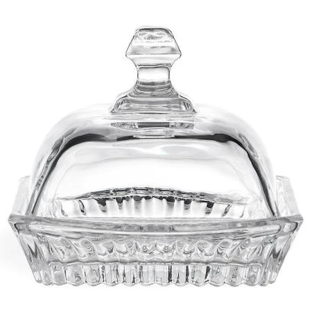 Масленка 17,5*10,5см h9см стекло Muza Crystal (24)