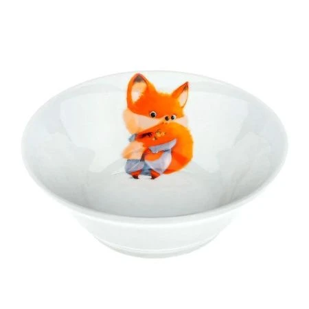 Салатник детский 360мл фарфор КРОХА Лисичка Идиллия (20)