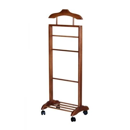 Вешалка напольная костюмная 35*45*113см металл светлый орех №3, арт.V02-МТ001 (5)