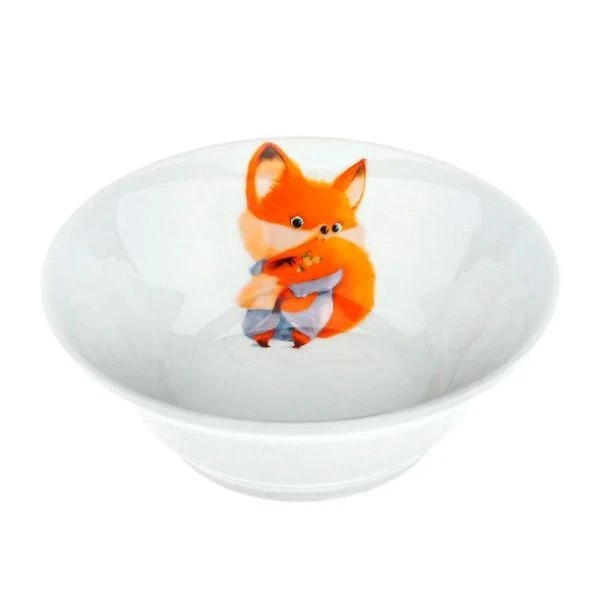 Салатник детский 360мл фарфор КРОХА Лисичка Идиллия (20)