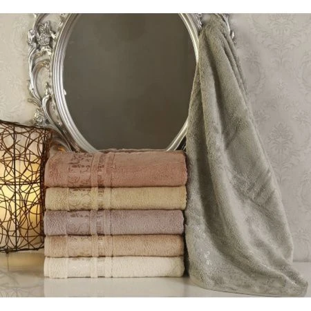 яяяПолотенце 50*90 бамбук Pupilla KIRCICEGI