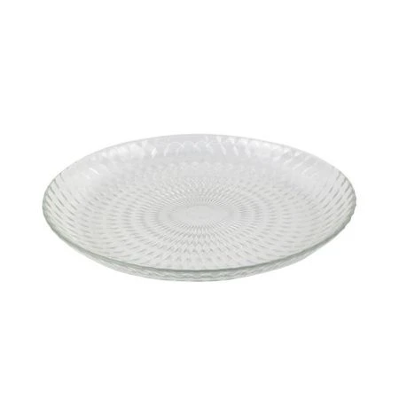 Тарелка мелкая 25см стекло ИДИЛЛИЯ обеденная (18)