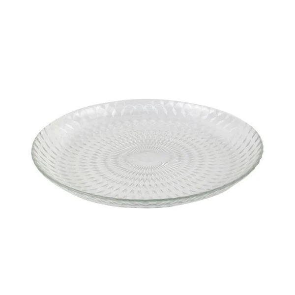 Тарелка мелкая 25см стекло ИДИЛЛИЯ обеденная (18)