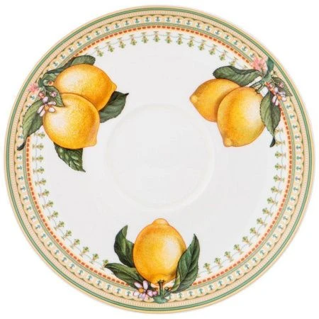 Чайный набор 14пр фарфор ЛИМОНЫ на 6 персон 300мл (4)