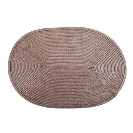 Салфетка сервировочная 44*30см полипропилен Casual line коричневая (4/180)