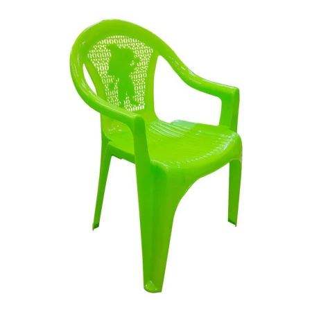 Кресло детское 38*35*53,5см пластик салатовое (10)