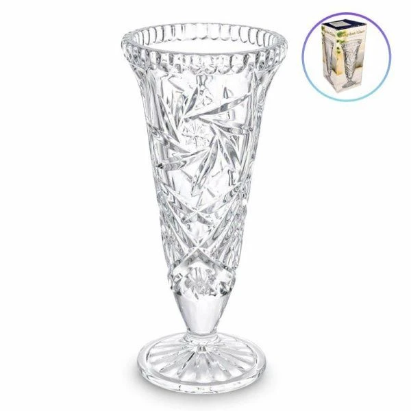 Ваза 17,5*7,5см стекло (36)