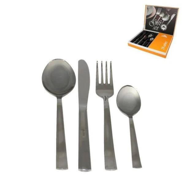 Набор столовых приборов 24пр нерж.сталь 18/10 ТОРЖЕСТВО ЭИП подар.уп. н14/с М18 (5)