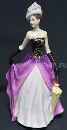 яяяСтатуэтка Девушка 37см в под.уп.(4) Полистоун