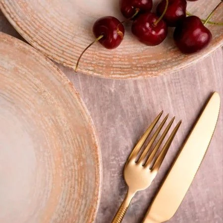 Тарелка мелкая 19см фарфор ПАТЕРА десертная PTRGRM19DZ (12)