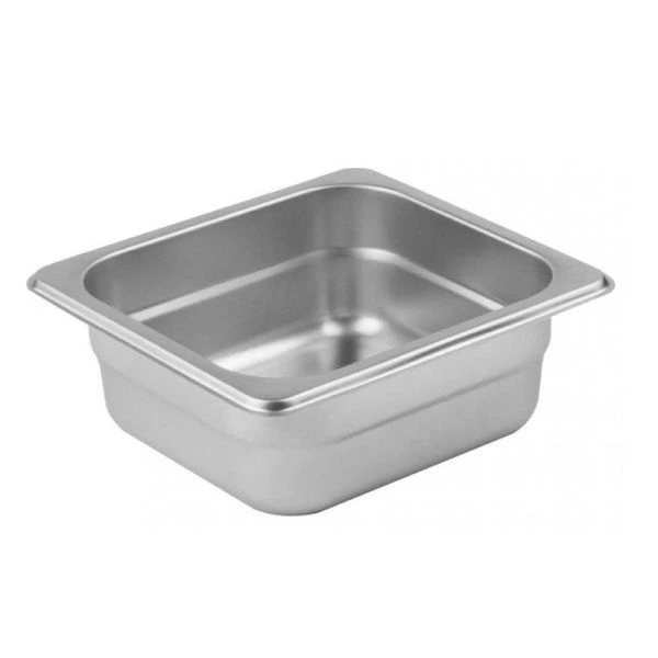 Гастроемкость 1/6*65 1л 165*176*65мм нерж.сталь КТ-Г1/6-065 (100)