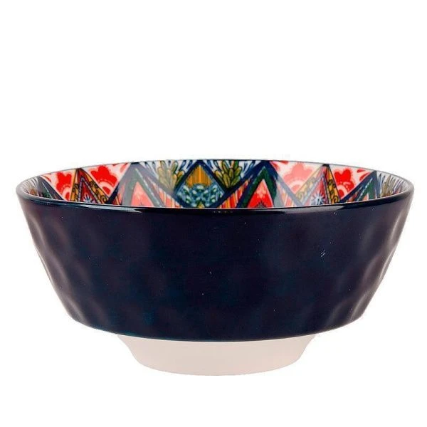 Салатник 800мл 16см фарфор ARABESQUE синий (48)