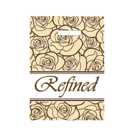 Пакет с вырубной ручкой полиэтилен 29*40см Изыск (50/1000)