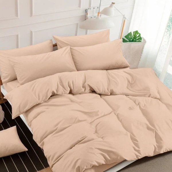 КПБ евро поплин однотонный Престиж анис (пр.240*215, под.240*215, нав.70*70*2)